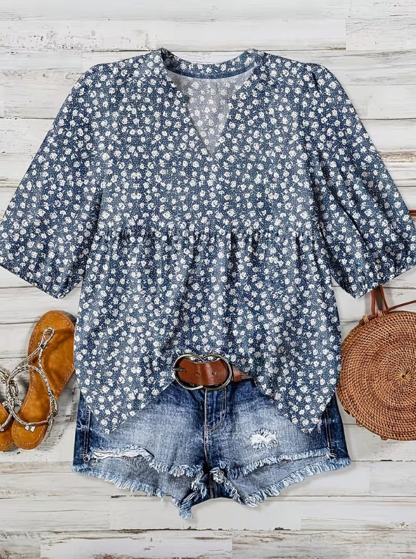 Savannah Ditsy Floral Top
