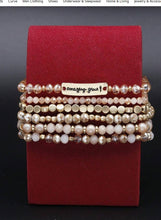 Frosted Amazing Grace Bracelet Set