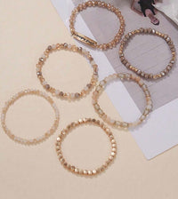Frosted Amazing Grace Bracelet Set