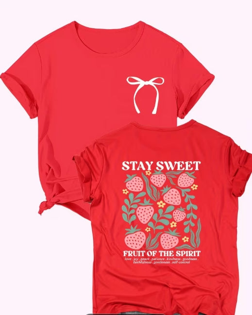 Stay Sweet Tee