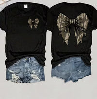 Camo Bow Tee