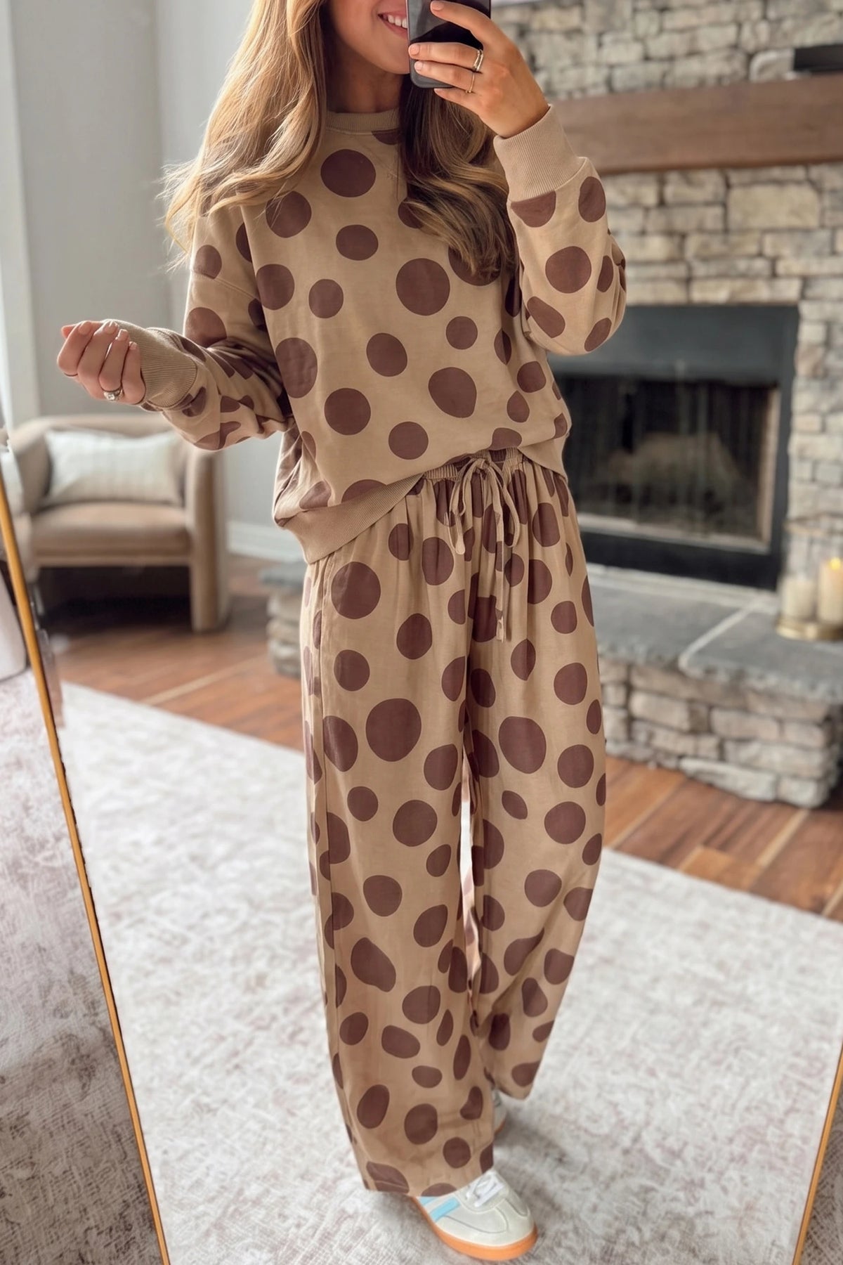 Sunlee Polka Dot Set