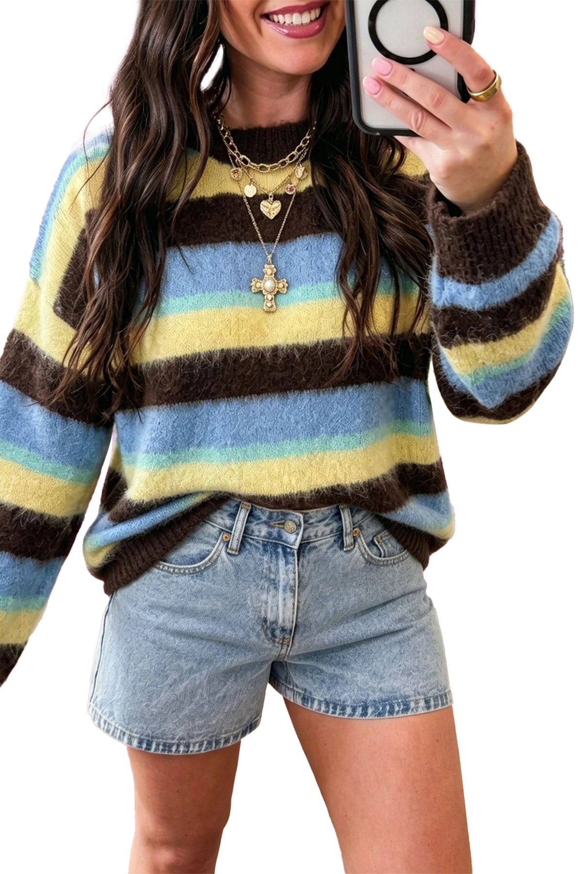 Mae Striped Sweater
