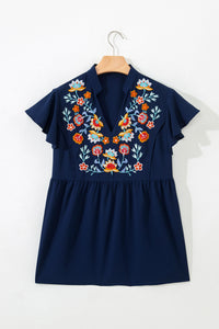 Ayla Embroidered Top