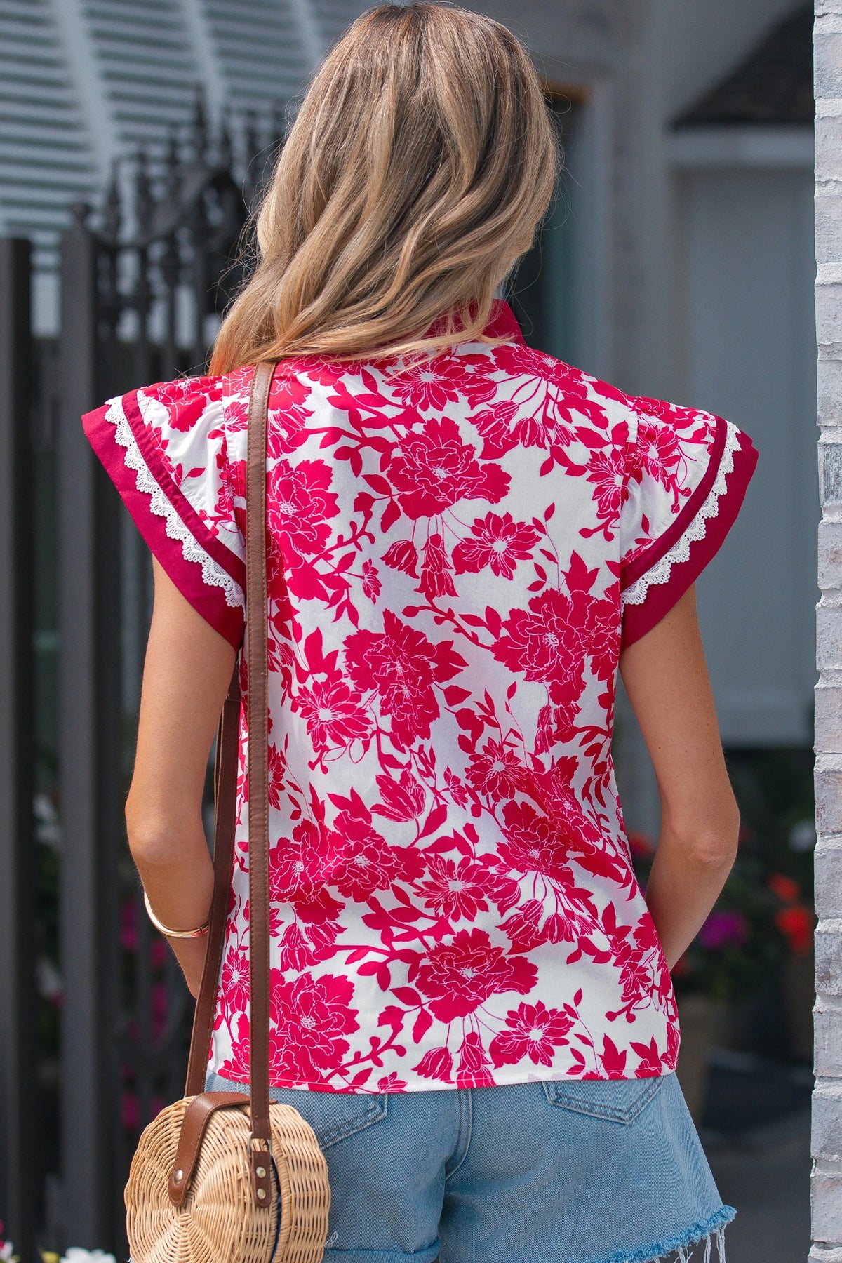Mercy Floral Top