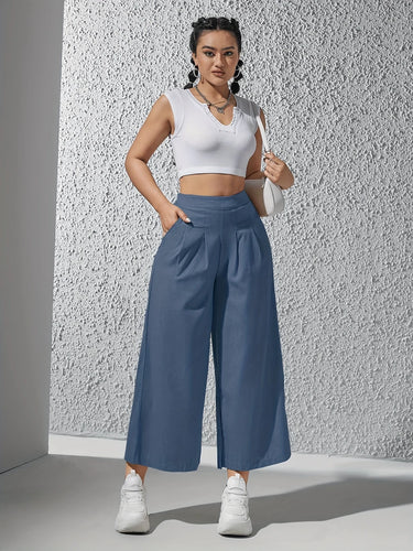 Bridget Cropped Wide Leg Pants