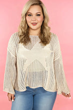 Alden Hollow Out Star Sweater