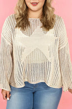 Alden Hollow Out Star Sweater