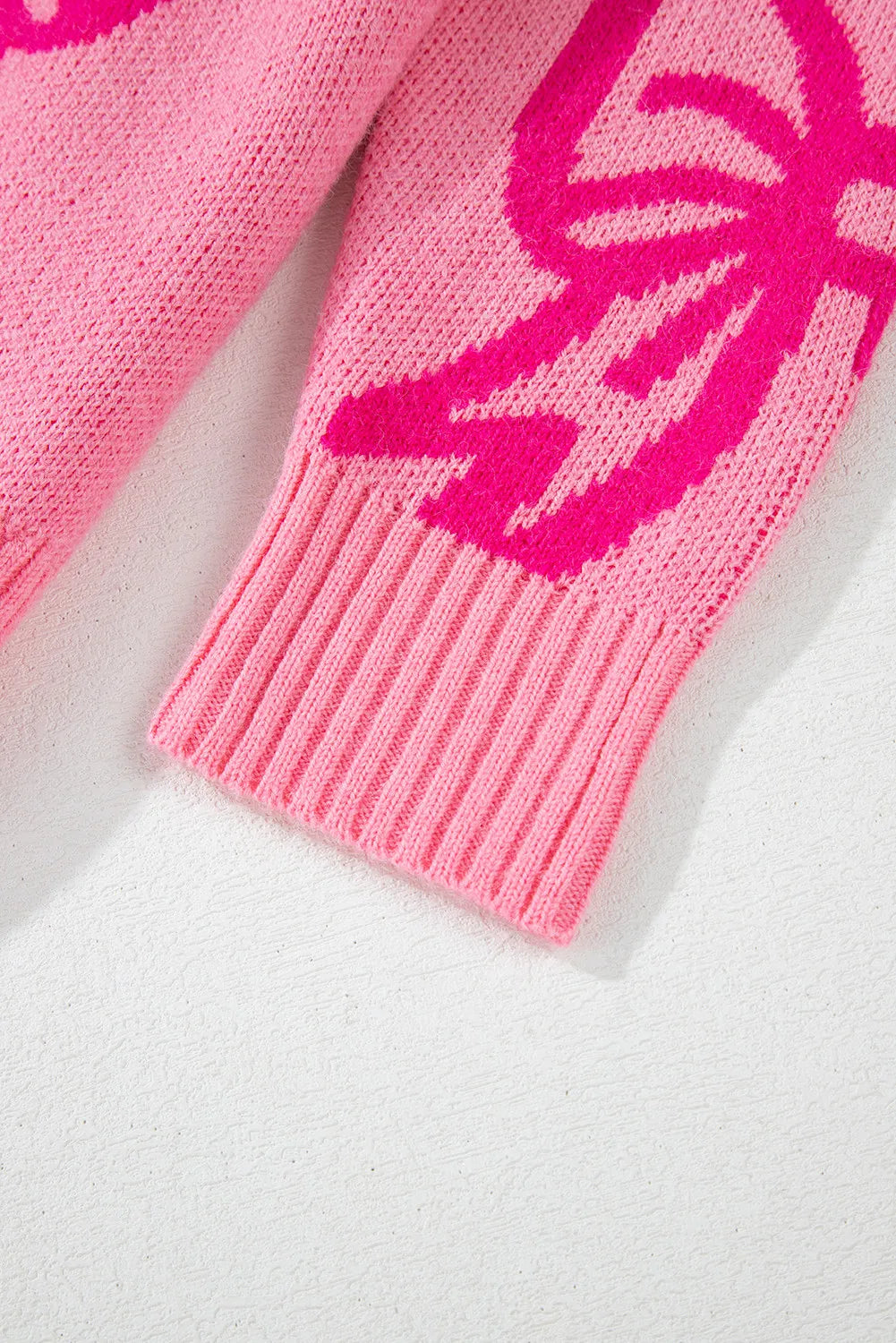 Allison Pink Bow Sweater