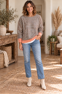 Annalise Striped Sweater