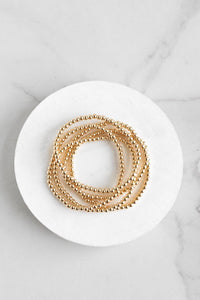 Annie Small Beads Bracelet Stack