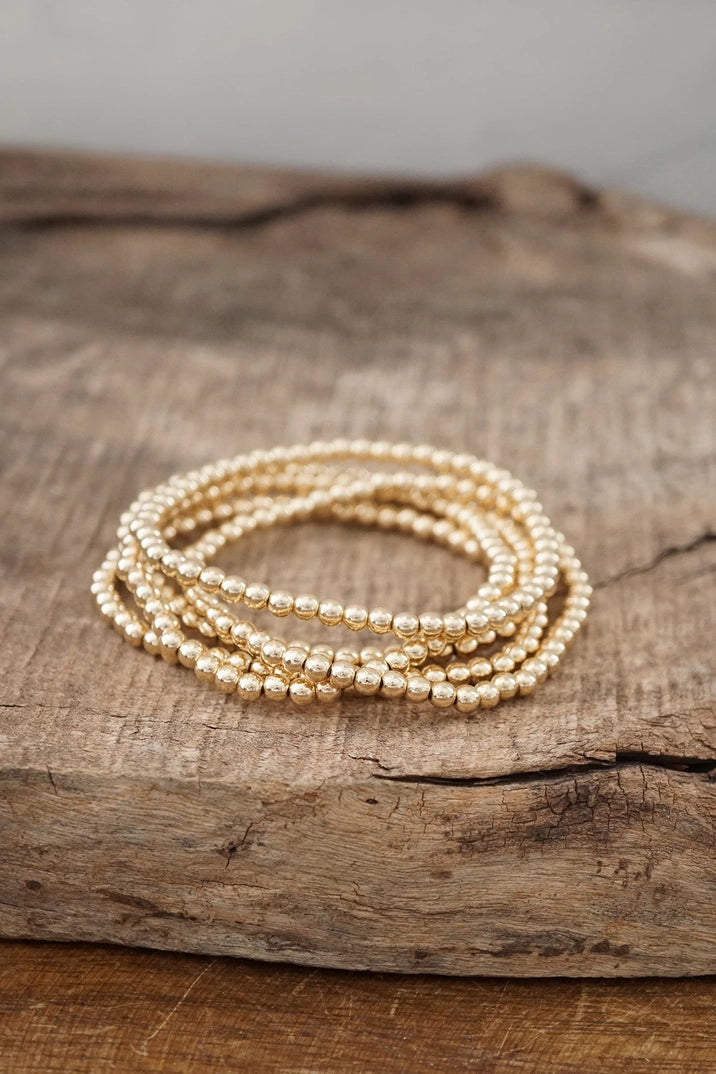 Annie Small Beads Bracelet Stack