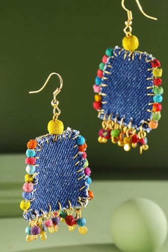 Ardyn Indigo Dangle Earrings