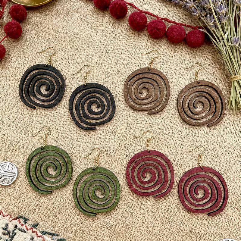 Around We Go Earrings