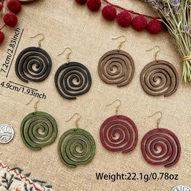 Around We Go Earrings