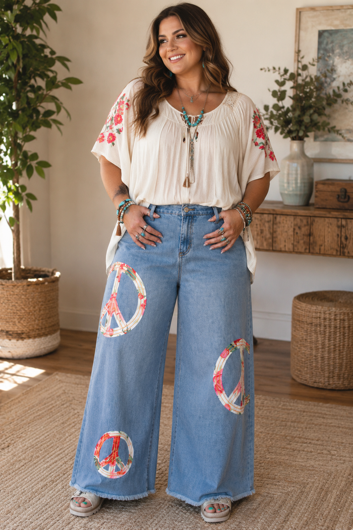 Asa Peace Jeans