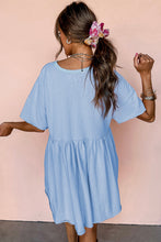 Augusta Raw Edge Babydoll Dress