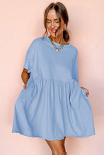 Augusta Raw Edge Babydoll Dress
