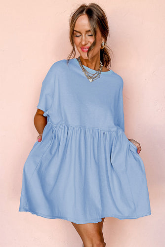 Augusta Raw Edge Babydoll Dress