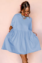 Augusta Raw Edge Babydoll Dress