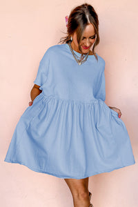 Augusta Raw Edge Babydoll Dress