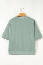 Avery Floral Patched Tunic Top
