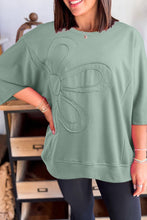 Avery Floral Patched Tunic Top