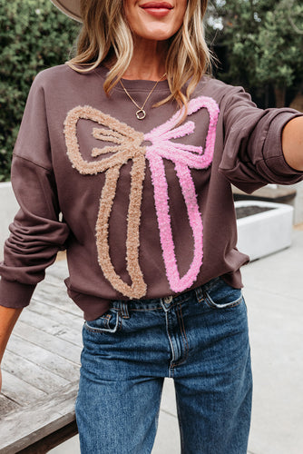 Ayla Bow Sweatshirt