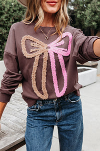 Ayla Bow Sweatshirt