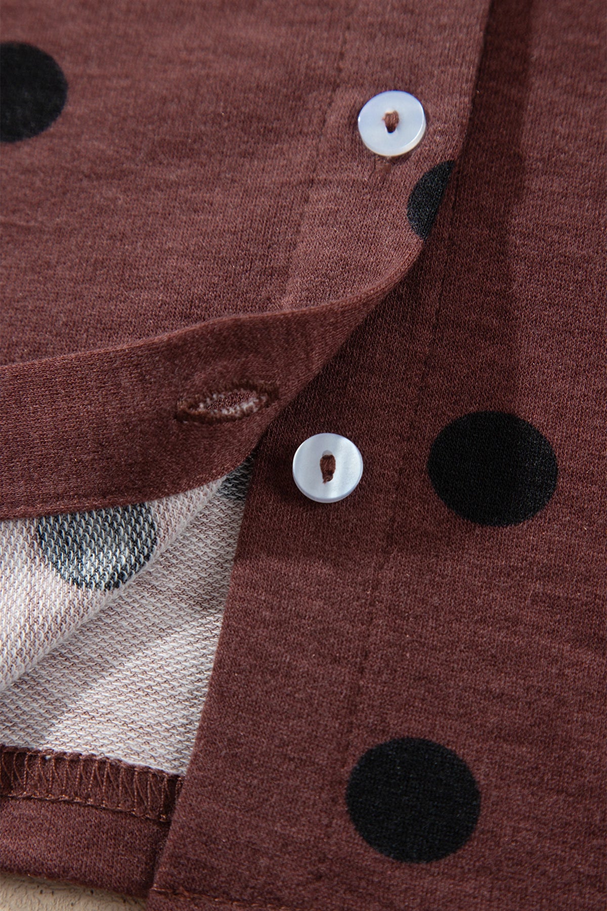 Agatha Polka Dot Cropped Cardigan