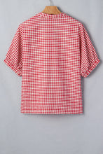 Leah Gingham Top