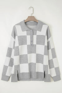 Dawson Checkered Sweater