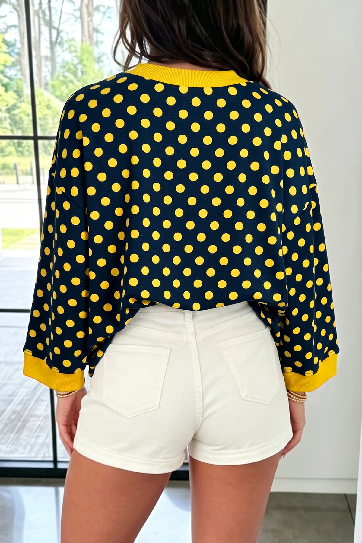 Lela Polka Dot Top