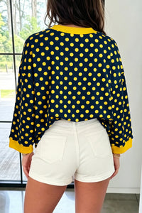 Lela Polka Dot Top