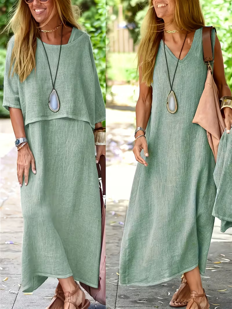 Easy Breezy 2 Piece Dress Set