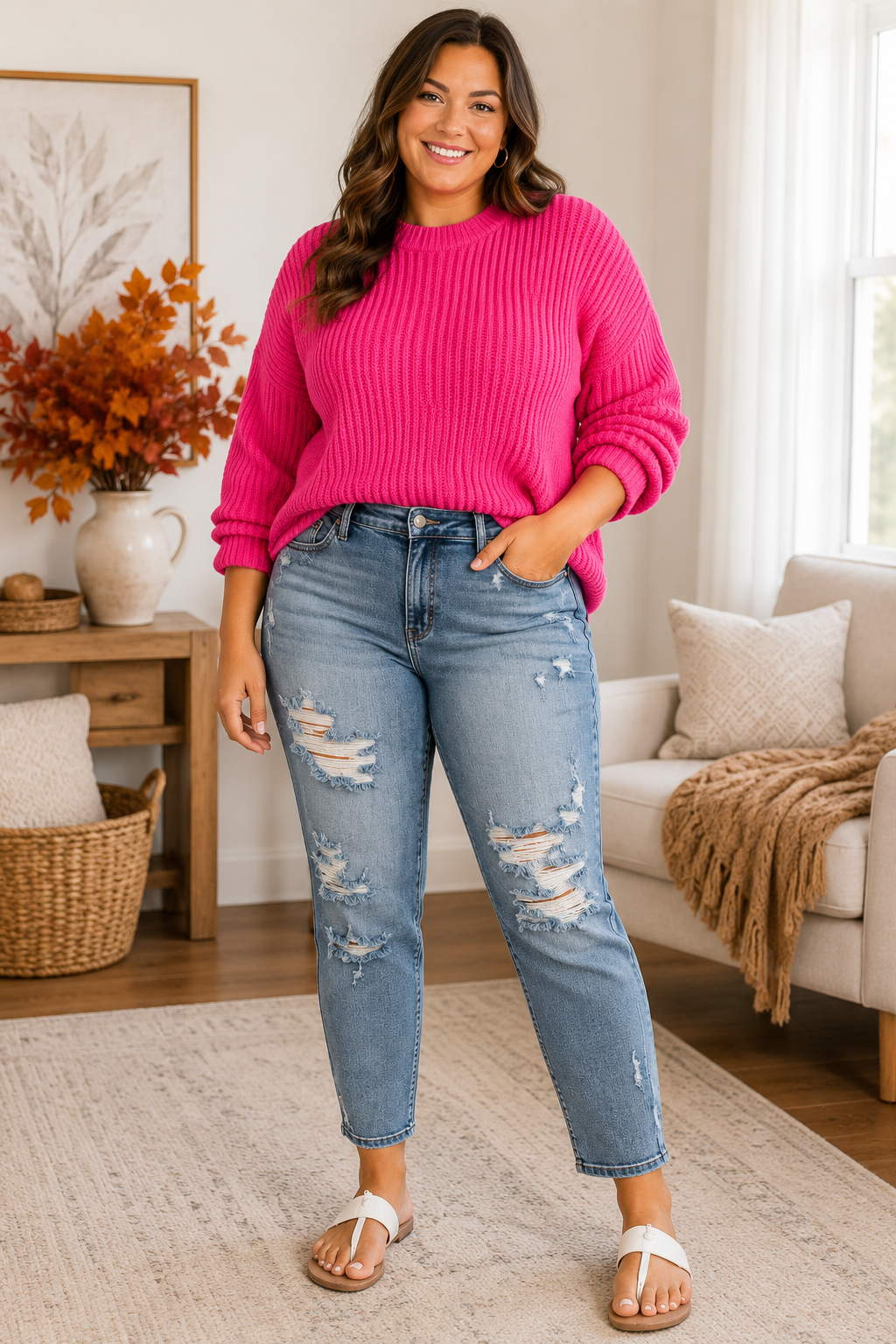 Back Road Judy Blue Jeans in Curvy