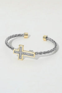 Baylin Cross Cuff Bracelet