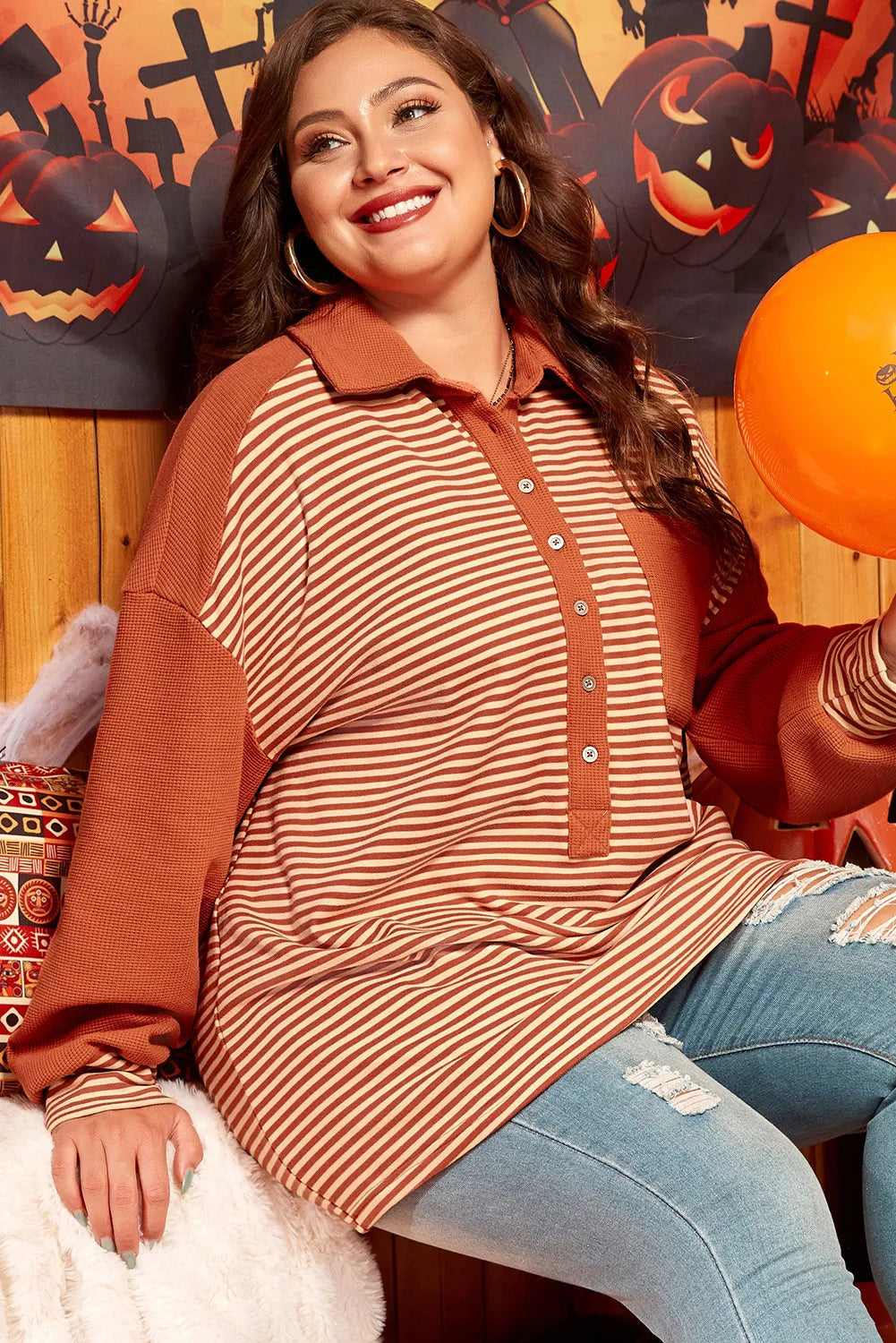 Baylor Brice Top in Curvy