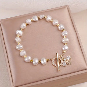 "Bee" Like Me Pearl Bracelet