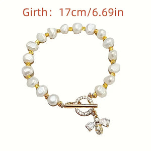 "Bee" Like Me Pearl Bracelet