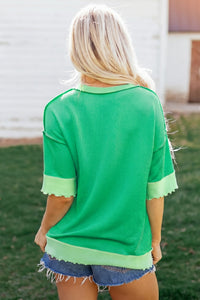 Bernice Twist Ribbed Top