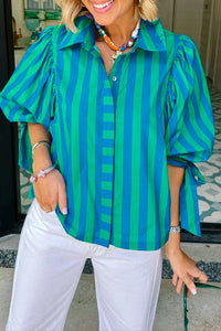 Betsey Blue Stripe Top