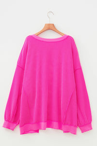 Beulah Twisted Rib Top in Curvy