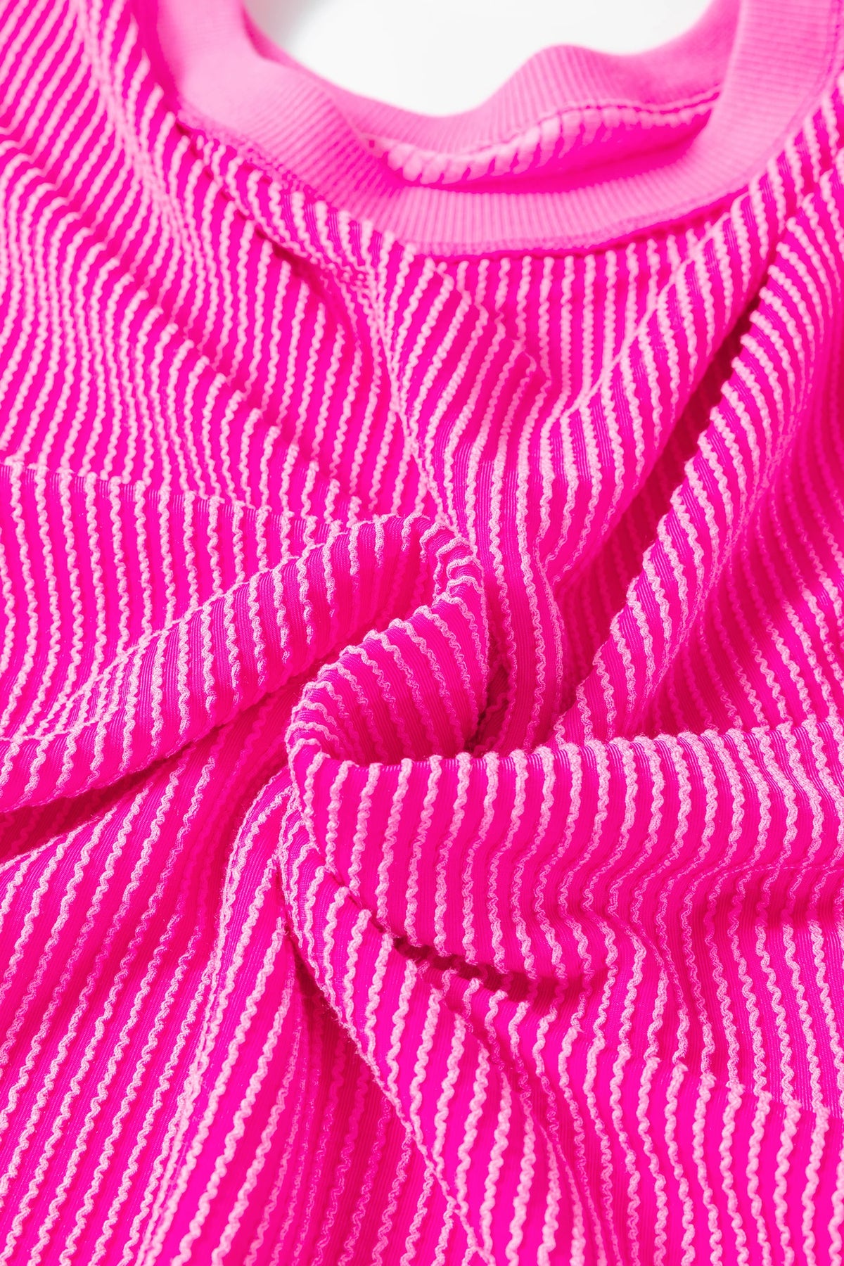 Beulah Twisted Rib Top in Curvy