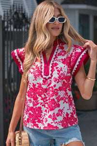 Mercy Floral Top