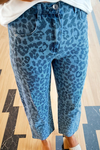 Tessie Leopard Jeans