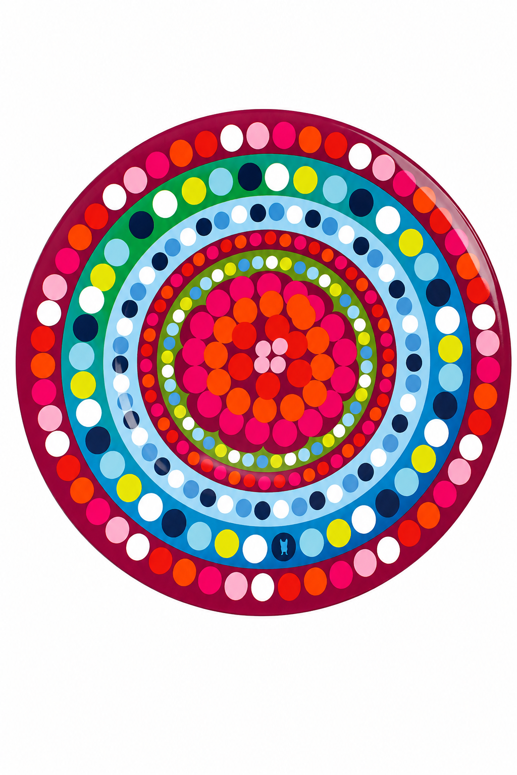 French Bull Bindi 15.5 " Round Platter