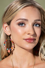 Blakely Beaded Hoop Earrings