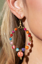 Blakely Beaded Hoop Earrings