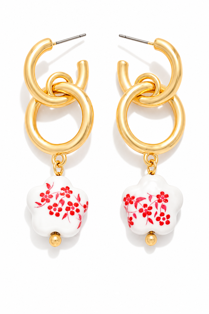 Bloom Drop Earrings